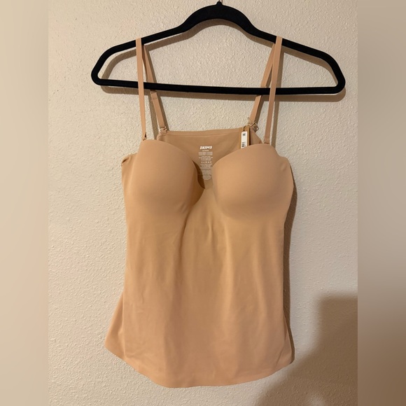 SKIMS CONTOUR LIFT UNDERWIRE TANK CLAY NWT XL - Picture 3 of 4